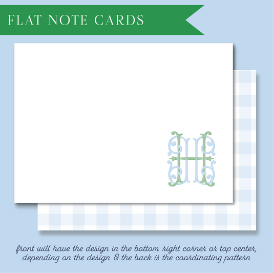 Flat Note Cards