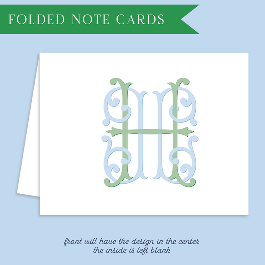 Folded Note Cards